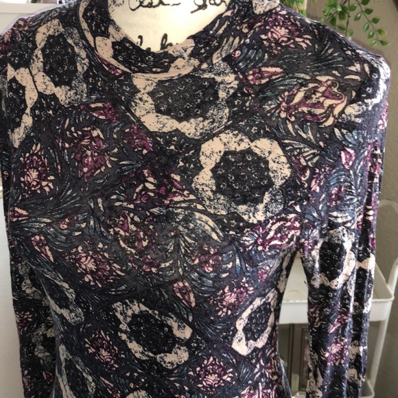 High low open back Free People floral dress - Picture 2 of 5